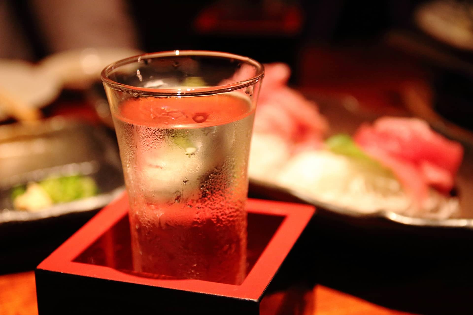 日本酒と枡